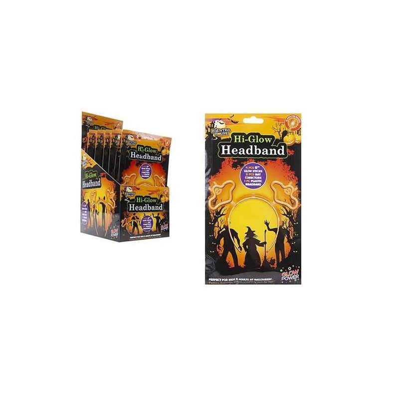 TIARA GLOW LED ORECCHIE PIPPISTRELLO ASS.TI 1pz