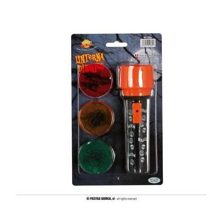 LAMPADA CON MOTIVO HALLOWEEN 18cm