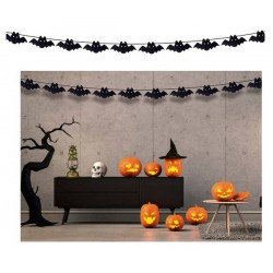 GHIRLANDA PIPISTRELLO 20x10cm 3mt