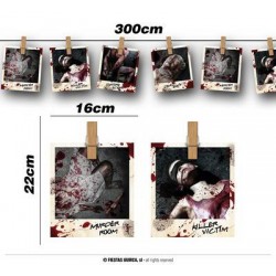 GHIRLANDA 274cm FOTO CRIMINE