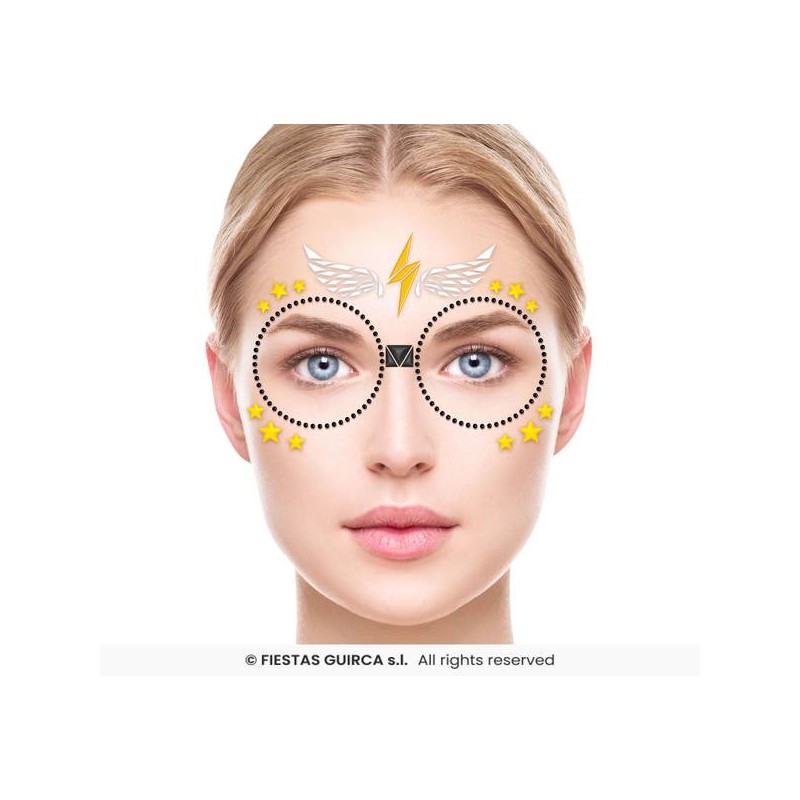 GIOIELLI ADESIVI VISO MAGO
