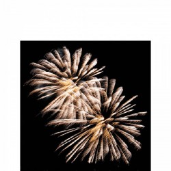 TOVAGLIOLI 25x25 FUOCHI D'ARTIFICIO 20pz