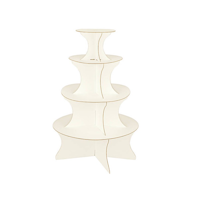 ALZATA MAXI ø63x100cm SETA BIANCO