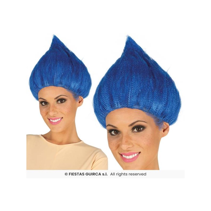 PARRUCCA NANETTO IGNIFUGA BLU