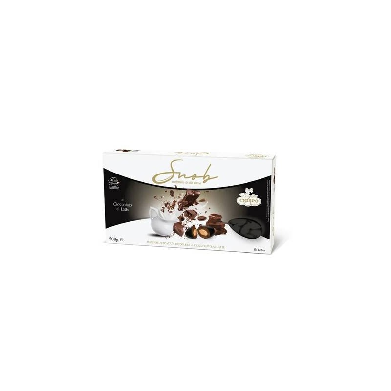 CONFETTI SNOB CIOCCOLATO AL LATTE COLORE NERO 500gr