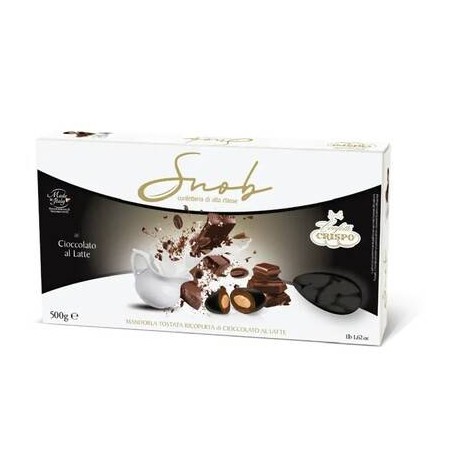 CONFETTI SNOB CIOCCOLATO AL LATTE COLORE NERO 500gr
