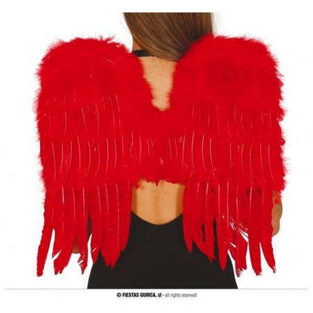 ALI PIUMATE ROSSE 50cm