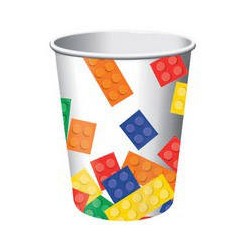 BICCHIERI 200cc LEGO BLOCK PARTY 8pz