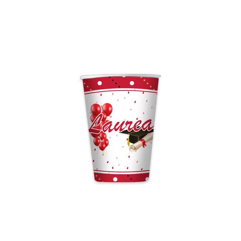 BICCHIERI 200cc LAUREA PRESTIGE 8pz