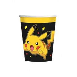 BICCHIERI CARTA 250cc POKEMON 8pz