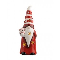 BABBO NATALE SLIM CERAMICA H.18cm