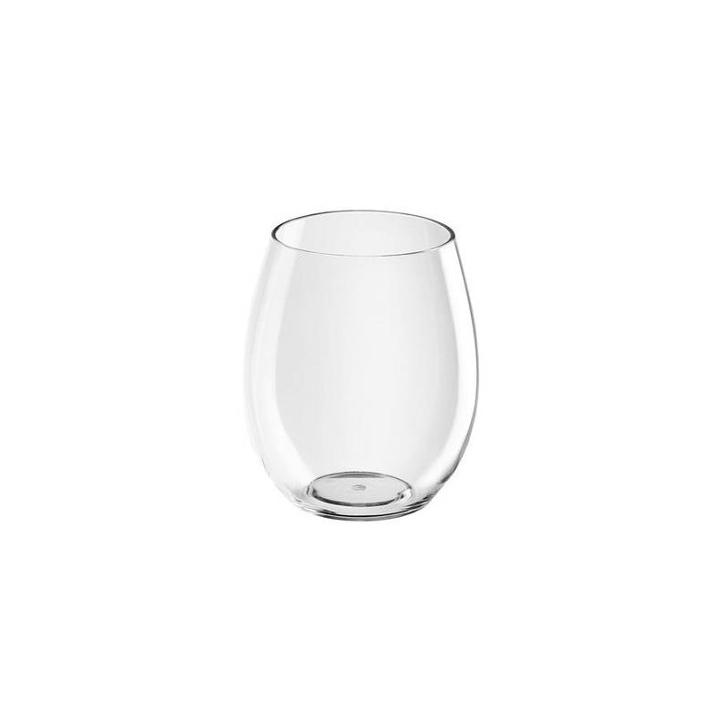 BICCHIERE WATER INFRANGIBILE SAN 390cc TRASPARENTE