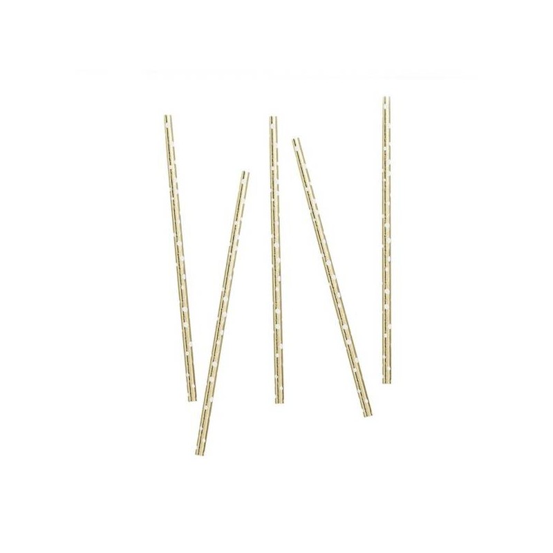 CANNUCCE DI CARTA POIS ORO