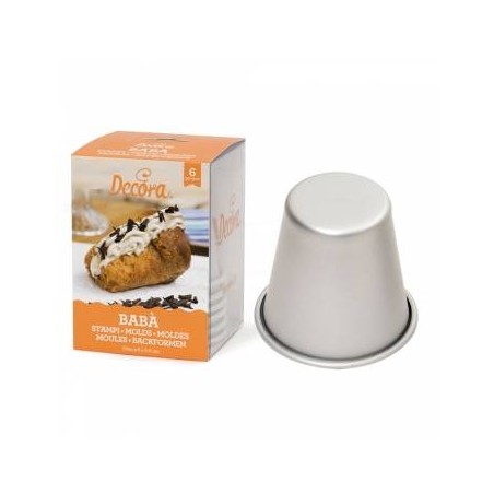 STAMPO BABà ALLUMINIO ANODIZZATO 6x4x6cm 6pz