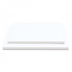 SOTTOTORTA CAKE BOARD RETTANGOLARE 40x60x1,2cm BIANCO
