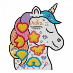 TAGLIAPASTA MINI UNICORNO SET 6pz