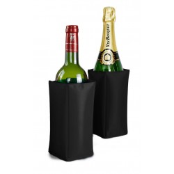 VIN BOUQUET BORSA RINFRESCANTE BOTTIGLIA IN GEL NERO (chiusura in velcro)