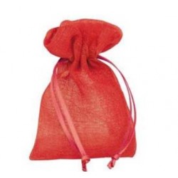 SACCHETTO BUSTA DELICATE 9x12cm RED 10pz