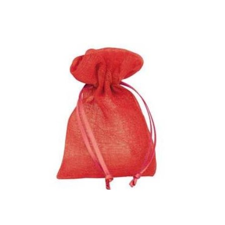 SACCHETTO BUSTA DELICATE 9x12cm RED 10pz