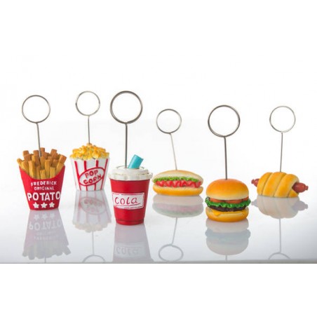 MEMOCLIP FAST FOOD 6 ASS.TI 1pz