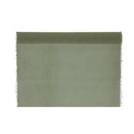 RUNNER ORGANZA cm28x3mt GREEN LICHEN