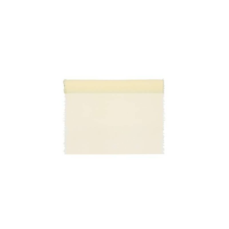 RUNNER ORGANZA cm28x3mt CREMA