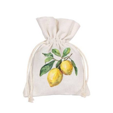 SACCHETTO 10x14cm LIMONI 10pz