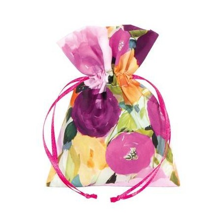 SACCHETTO 10x14cm ACQUERELLO FUCSIA 10pz