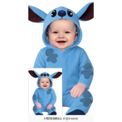 COSTUME BABY ALIENO BLU 18-24 MESI