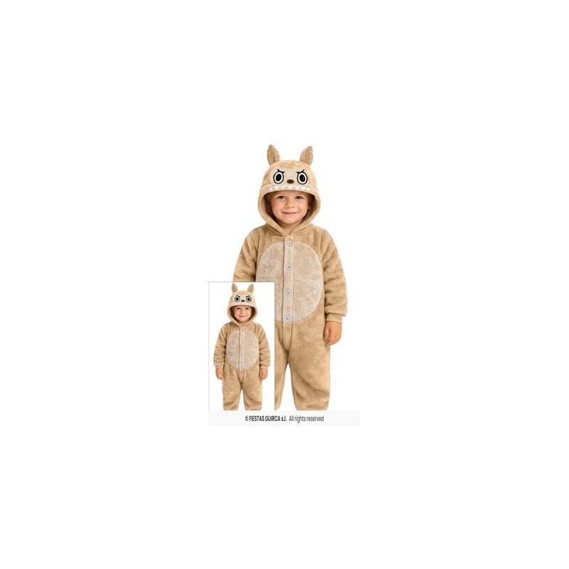 COSTUME TUTA LULU MONSTER BEIGE 5-6 ANNI