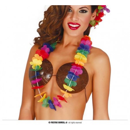 COLLANA HAWAIANA MULTICOLORE