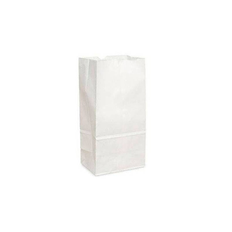 SACCHETTO FARINA F/QUADRO BIANCO 10,5x6,7x26,5cm 1kg 100pz