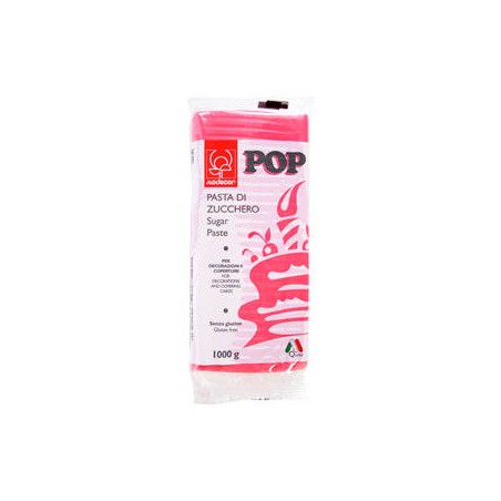 PASTA DI ZUCCHERO POP 1kg FUCSIA