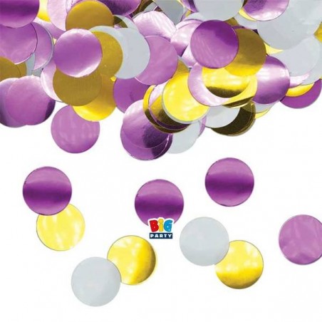 CORIANDOLI IN FOIL ø2cm 50gr CHIC ROSA METAL