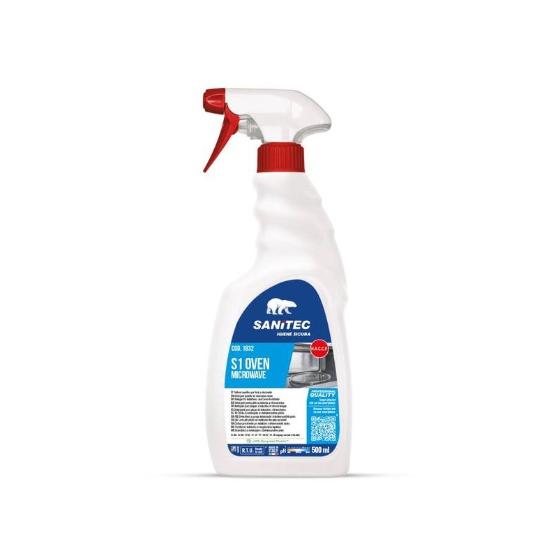 DETERGENTE MICROONDE TRIGGER PROFESSIONAL 500ml SANITEC