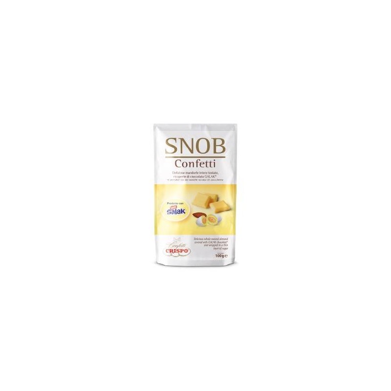 SNOB MANDORLE INTERE TOSTATE AL GUSTO GALAK 100gr CRISPO