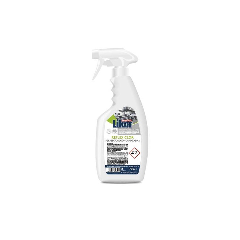 DETERGENTE SGRASSATORE C/CANDEGGINA REFLEX CLOR 750ml