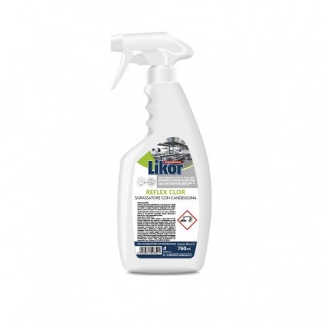 DETERGENTE SGRASSATORE C/CANDEGGINA REFLEX CLOR 750ml