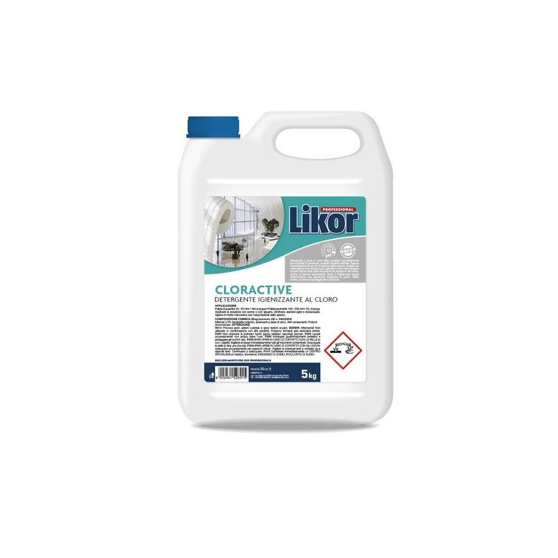 DETERGENTE IGIENIZZANTE LIKOR CLORACTIVE 5kg