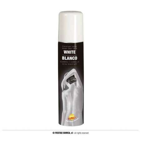TRUCCO COLORANTE PER CORPO E CAPELLI SPRAY 75ml BIANCO