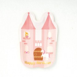 PIATTI PRINCESS UNICORN 18cm 8pz