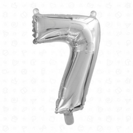 PALLONE MYLAR N°7 40cm SILVER