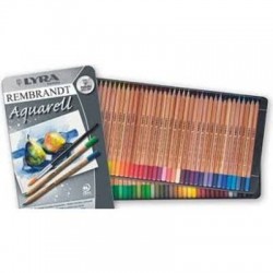 PASTELLI LYRA REMBRANDT AQUARELL 36pz SCATOLA MET.