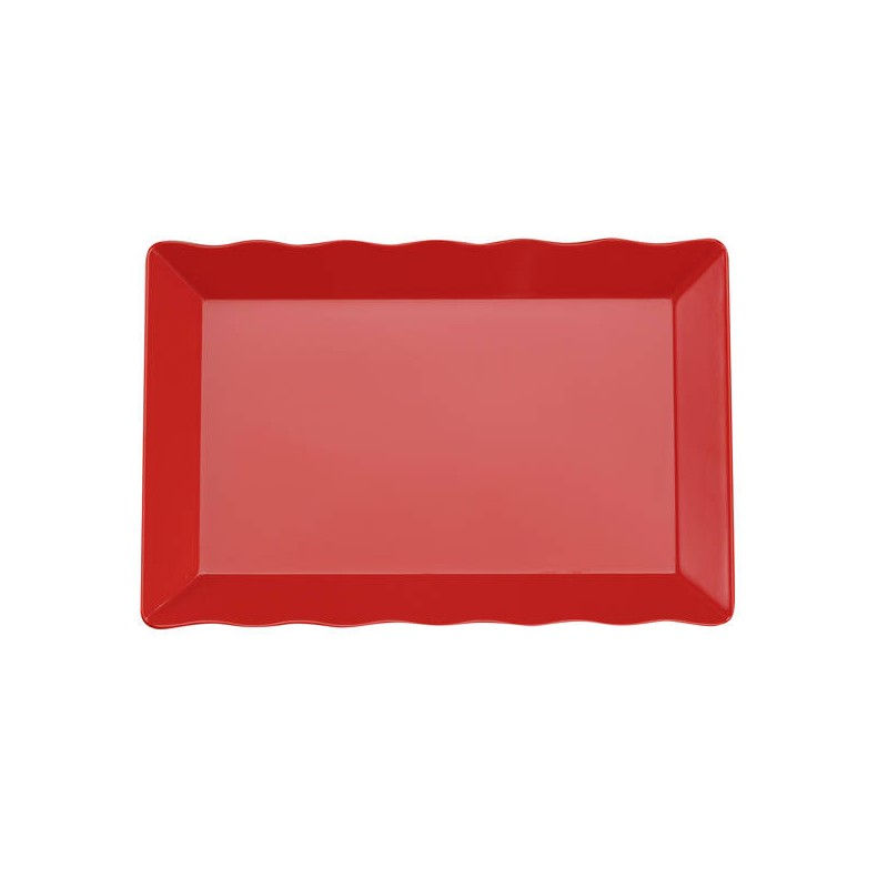 VASSOIO IN MELAMINA 20x30cm ROSSO