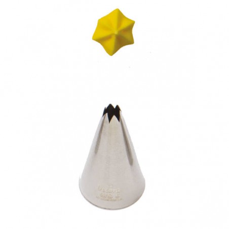 BECCUCCIO INOX DECORA N°5 STELLA