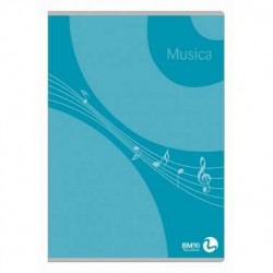 ALBUM MUSICA 21x29,7 16fg PENTAGRAMMA BM