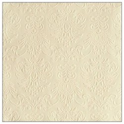 TOVAGLIOLI 33x33cm ELEGANCE CREAM 15pz