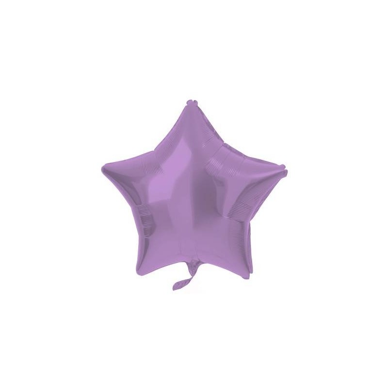 PALLONE MYLAR STELLA 19 48cm MATTE LILLA