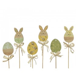 PICKS PASQUALI IN LEGNO ASS.TI H.30cm 1pz