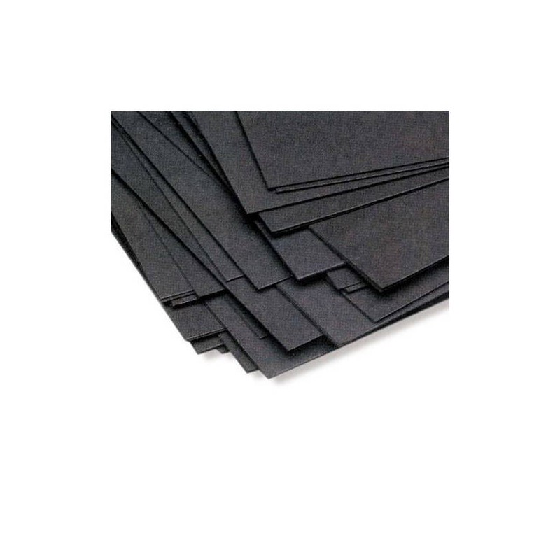 CARTONCINO NERO IN BUSTA 4x11cm 50pz 200gr